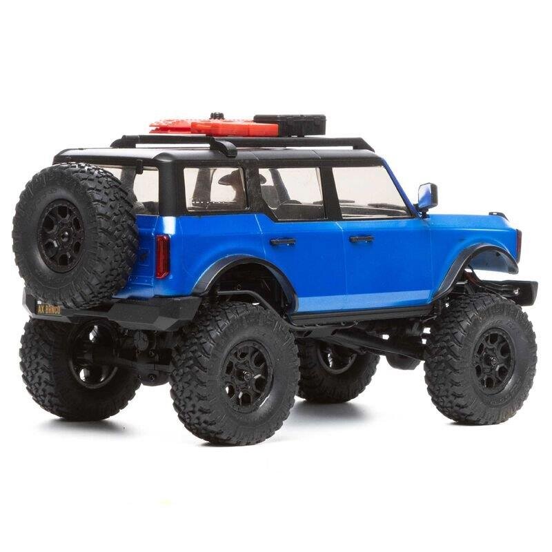 AXIAL SCX24 2021 Ford Bronco 4WD Truck Brushed RTR 1/24 Blå - 21