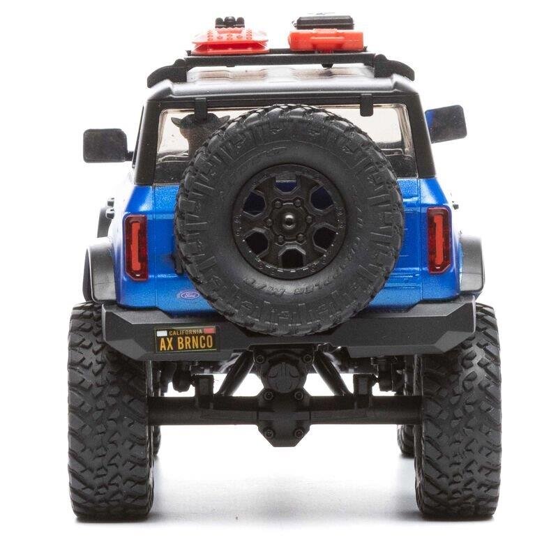 AXIAL SCX24 2021 Ford Bronco 4WD Truck Brushed RTR 1/24 Blå - 20