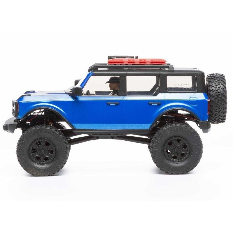 AXIAL SCX24 2021 Ford Bronco 4WD Truck Brushed RTR 1/24 Blå - 18