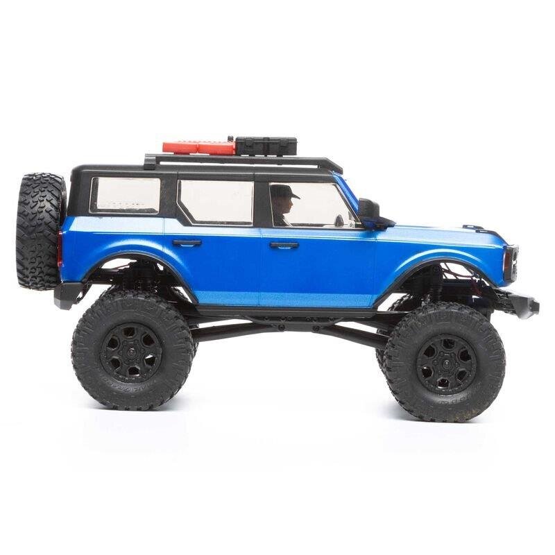 AXIAL SCX24 2021 Ford Bronco 4WD Truck Brushed RTR 1/24 Blå - 3