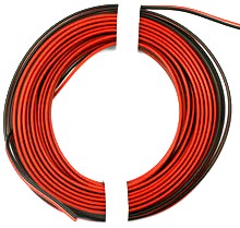Kabel PVC 2x0.14mm 10m
