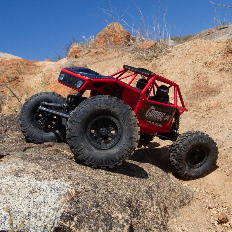 Capra 1.9 4WS Currie Unlimited Trail Buggy RTR Red - 14