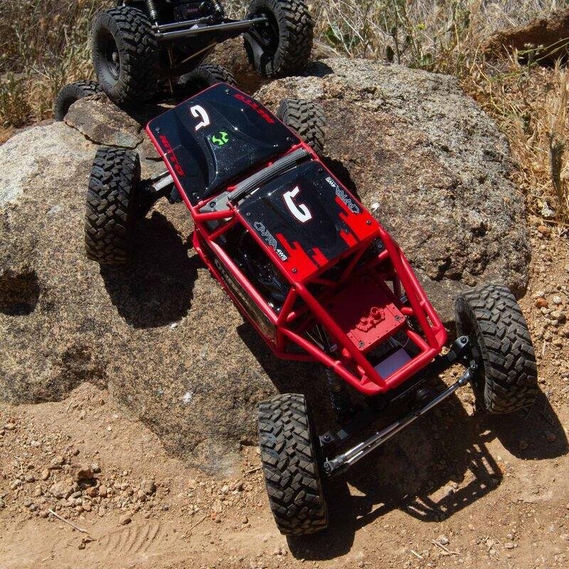 Capra 1.9 4WS Currie Unlimited Trail Buggy RTR Red - 11