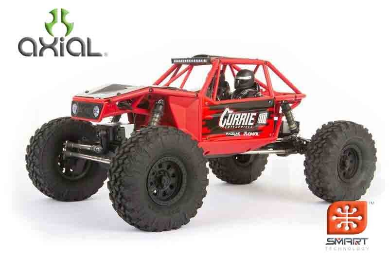 Capra 1.9 4WS Currie Unlimited Trail Buggy RTR Red