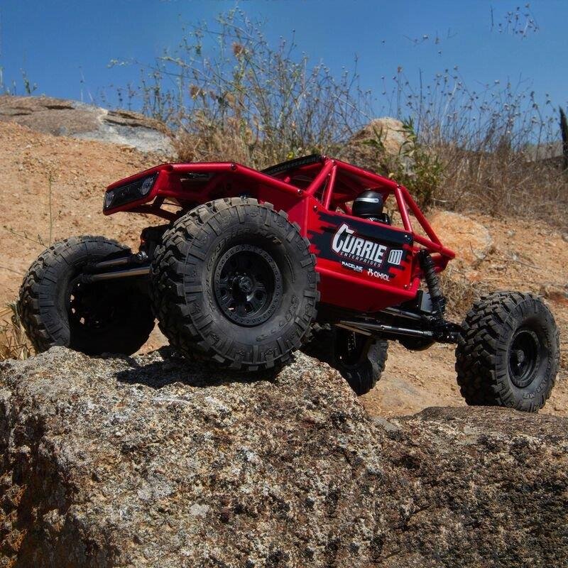 Capra 1.9 4WS Currie Unlimited Trail Buggy RTR Red - 12