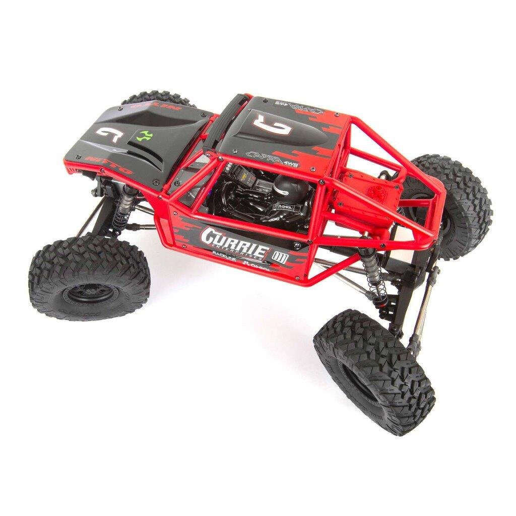 Capra 1.9 4WS Currie Unlimited Trail Buggy RTR Red - 4