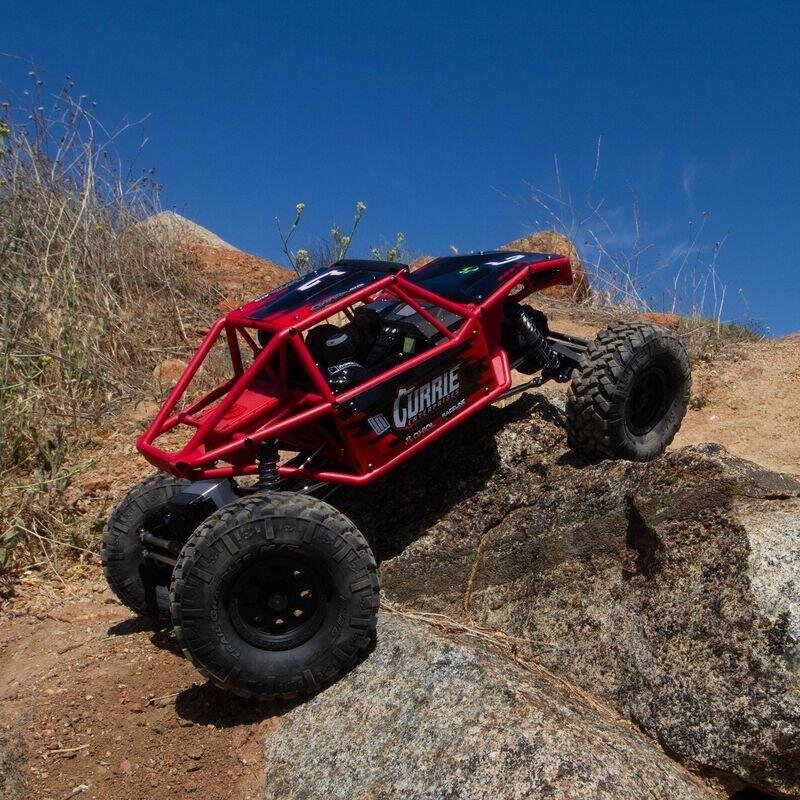 Capra 1.9 4WS Currie Unlimited Trail Buggy RTR Red - 13