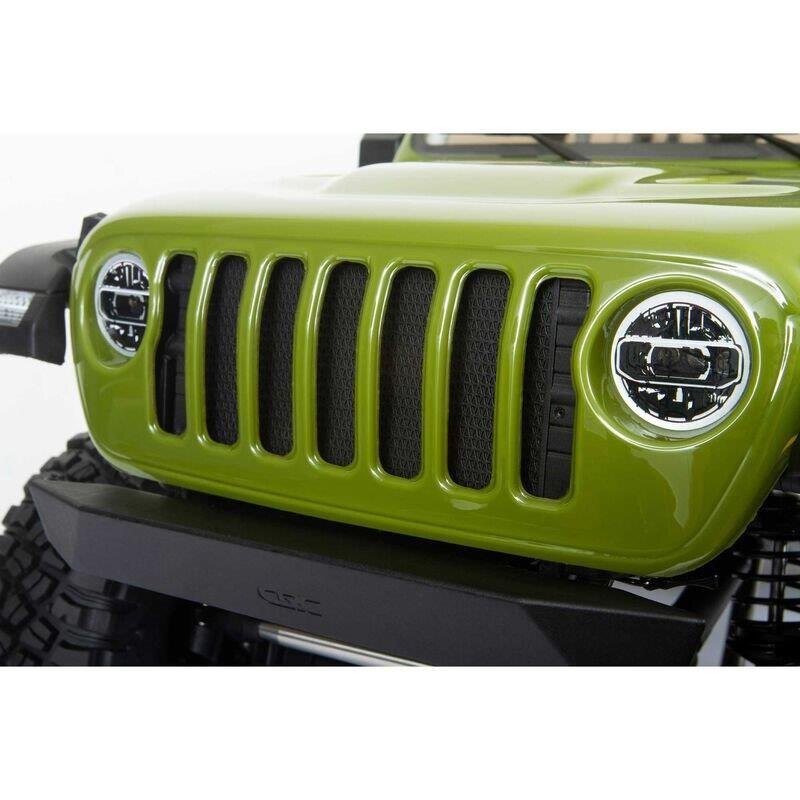 1/6 SCX6 Jeep JLU Wrangler 4WD Crawler RTR: Green - 11