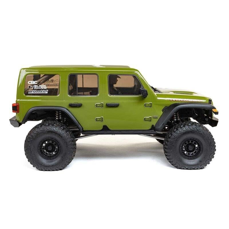 1/6 SCX6 Jeep JLU Wrangler 4WD Crawler RTR: Green - 30