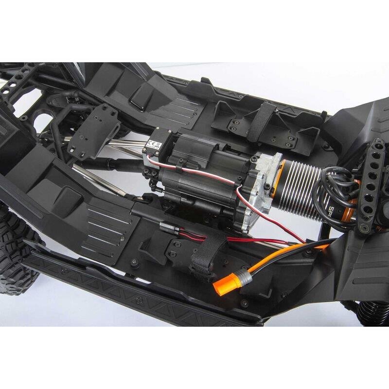1/6 SCX6 Jeep JLU Wrangler 4WD Crawler RTR: Green - 9