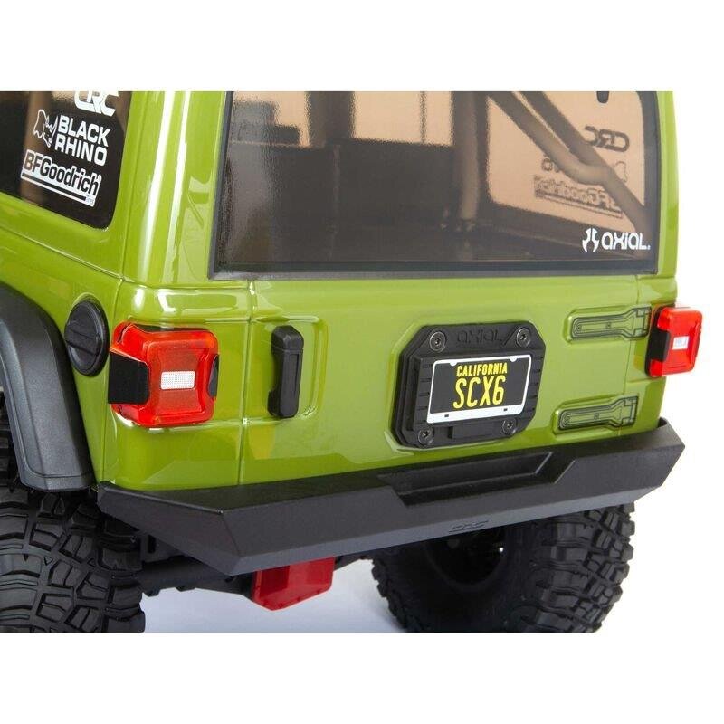 1/6 SCX6 Jeep JLU Wrangler 4WD Crawler RTR: Green - 16