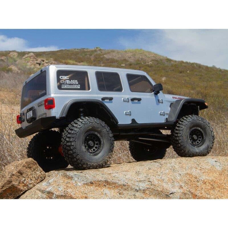 1/6 SCX6 Jeep JLU Wrangler 4WD Crawler RTR: Silver - 13