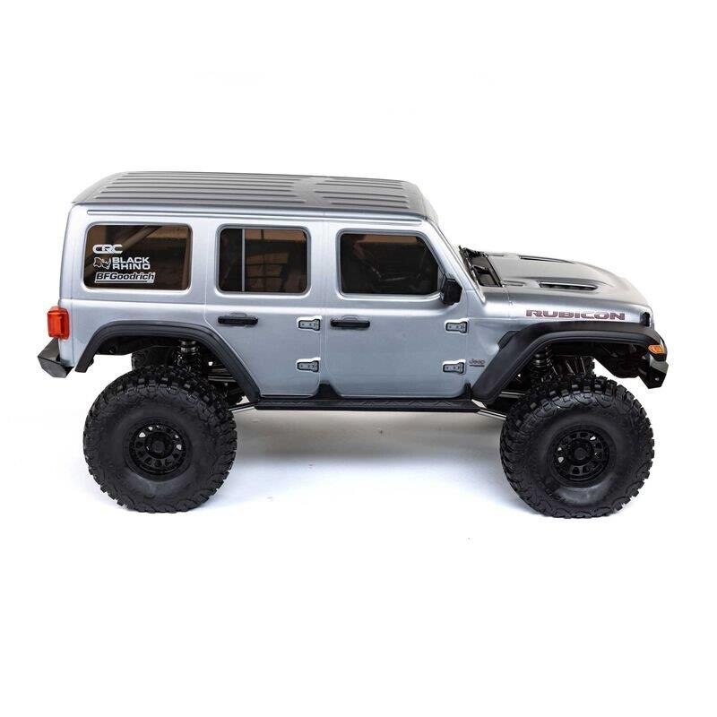 1/6 SCX6 Jeep JLU Wrangler 4WD Crawler RTR: Silver - 6