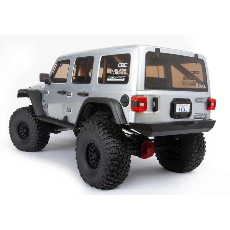 1/6 SCX6 Jeep JLU Wrangler 4WD Crawler RTR: Silver - 4