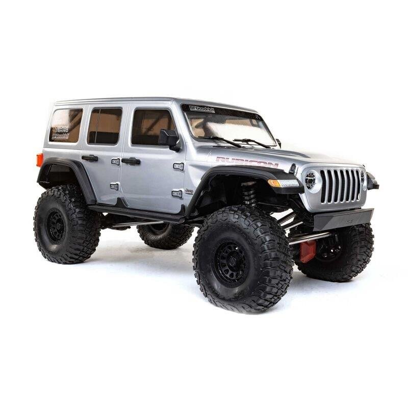 1/6 SCX6 Jeep JLU Wrangler 4WD Crawler RTR: Silver - 29