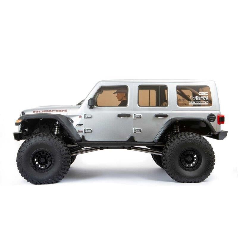 1/6 SCX6 Jeep JLU Wrangler 4WD Crawler RTR: Silver - 3