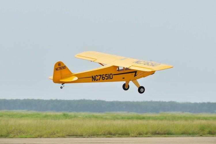 Black Horse Piper Cub V2 1950mm GP/EP ARTF BH04A - 6