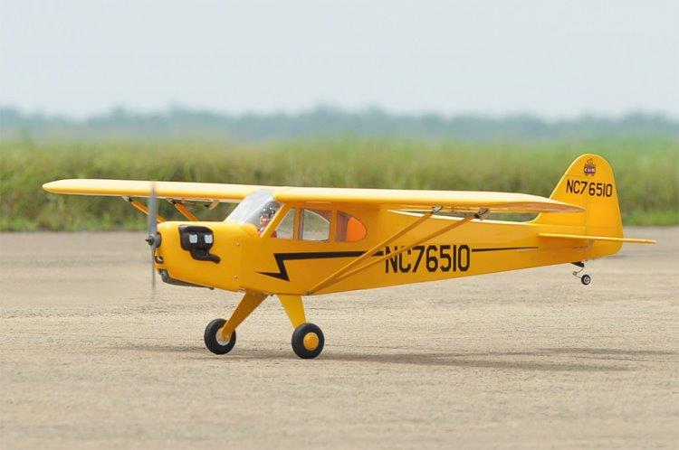Black Horse Piper Cub V2 1950mm GP/EP ARTF BH04A - 2