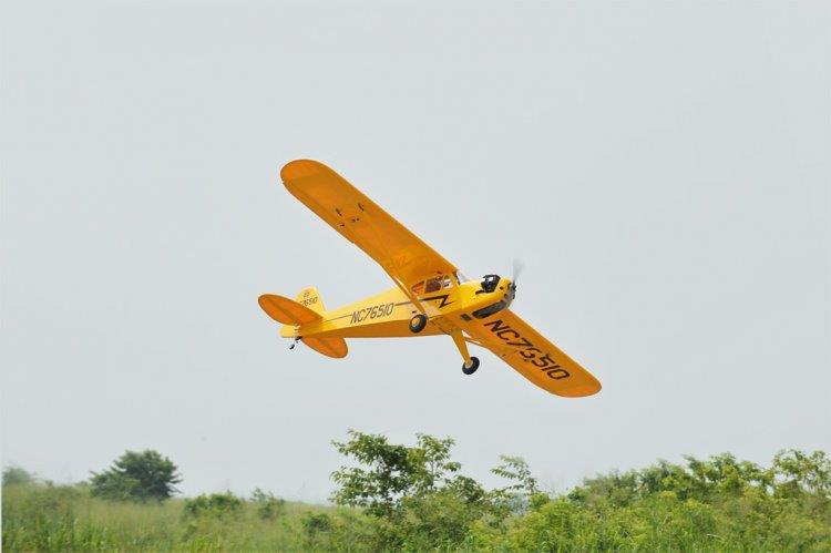 Black Horse Piper Cub V2 1950mm GP/EP ARTF BH04A - 4