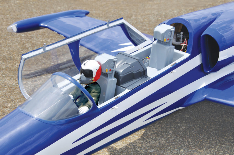 L-39 Albatros Blå sp: 1450mm ARF BH141 - 4
