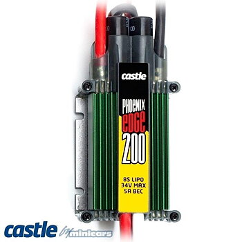 Castle Creations Phoenix Edge 200 32V 200A ESC w/5A BEC
