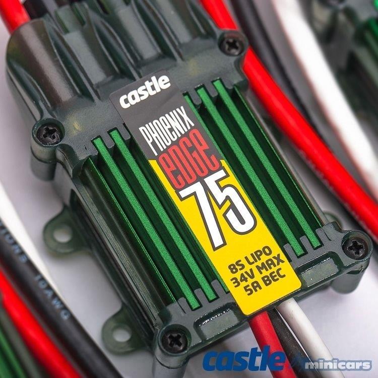 Castle Creations Phoenix Edge 75 32V 75A ESC 5A BEC - 7