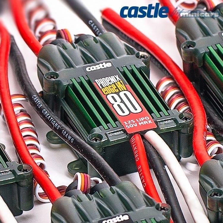 Castle Creations Phoenix Edge HV-80 50V 80A ESC - 6