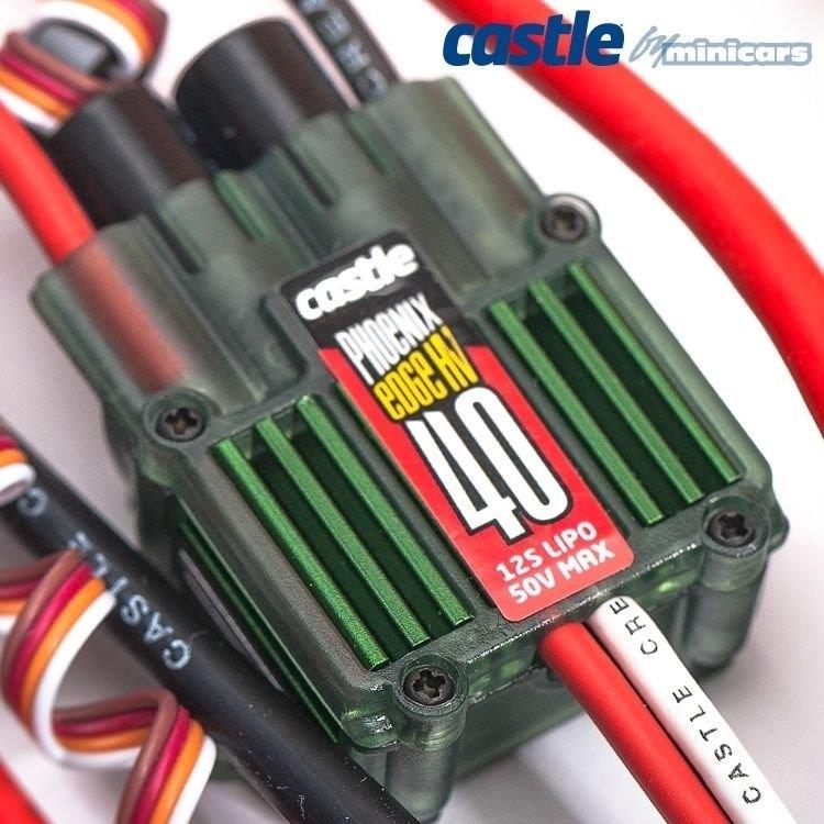Castle Creations Phoenix Phoenix Edge HV-40 50V 40A ESC - 7