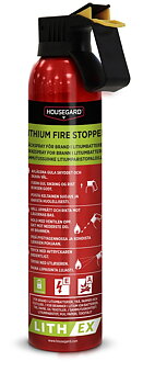 Brandsläckare 450g Lith Ex  för Li batterier bränder