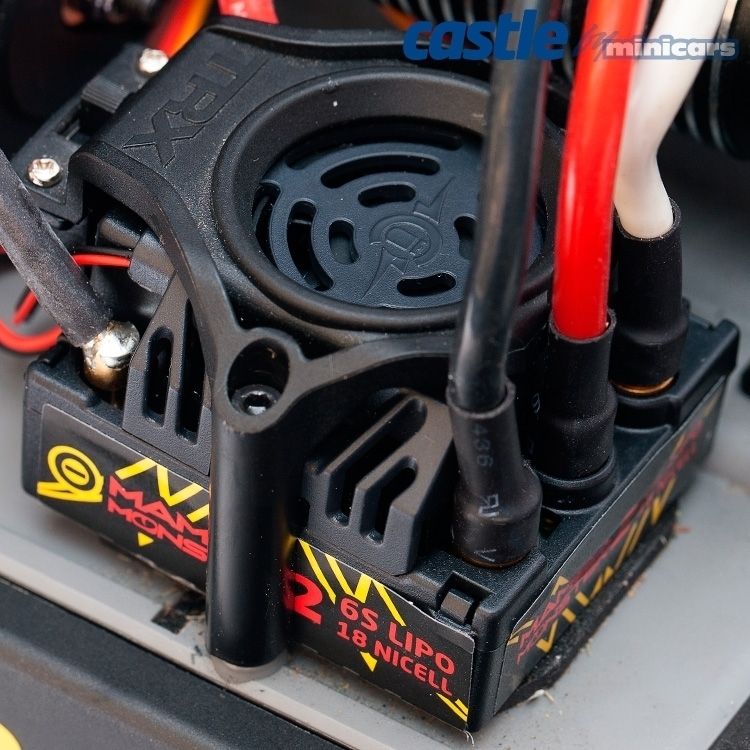 Castle Creations MAMBA MONSTER-2 1:8 25V ESC Vattentät - 5