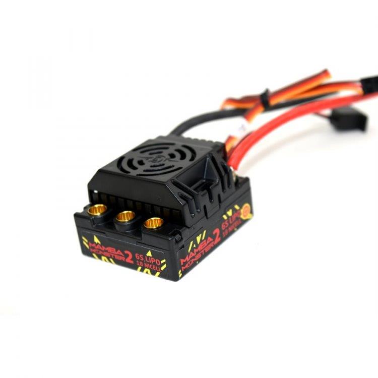 Castle MAMBA MONSTER 2 1:8 25V WP ESC & 1512-2650KV Sensor M - 3