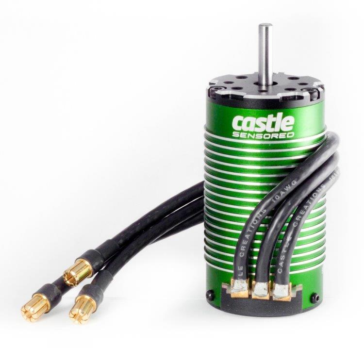 Castle MAMBA MONSTER 2 1:8 25V WP ESC & 1512-2650KV Sensor M - 4