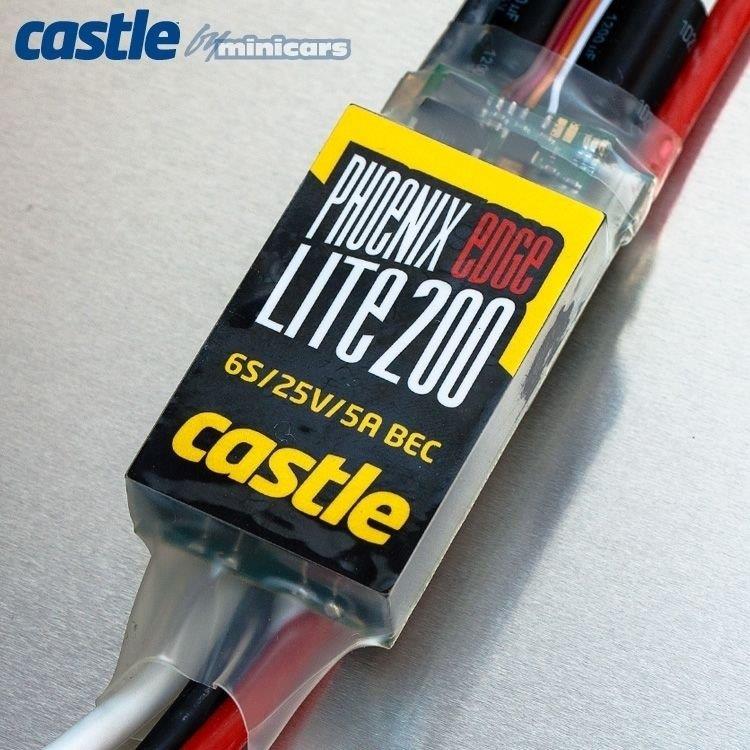 Castle Creations PHOENIX EDGE LITE 200 - 25V 200A ESC