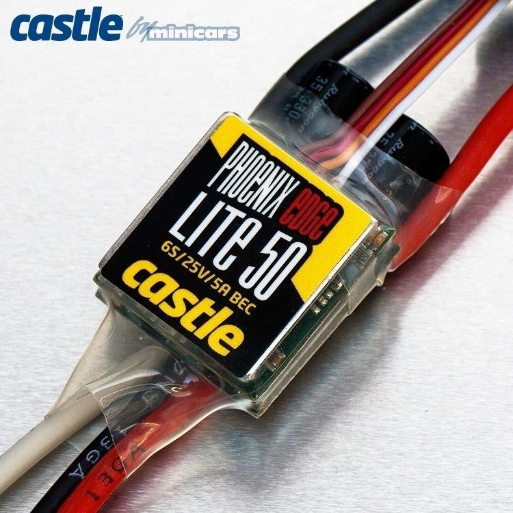 Castle Creations PHOENIX EDGE LITE 50 - 25V 50A ESC