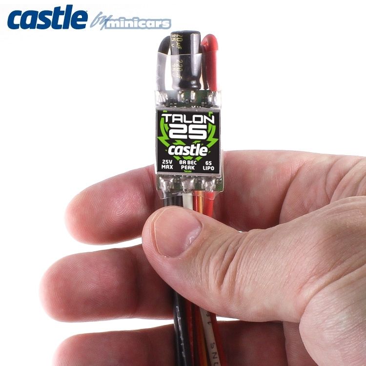 Castle Creations TALON 25 - 2S-6S 25A 5A-BEC ESC - 2