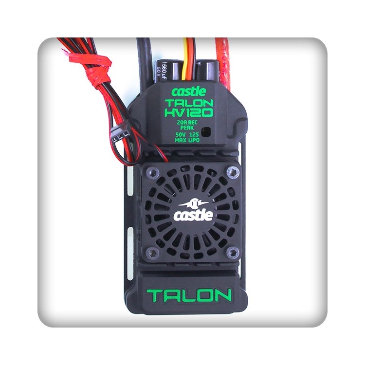 Castle Creations TALON 120HV 120A  12S ESC w/20A BEC - 5