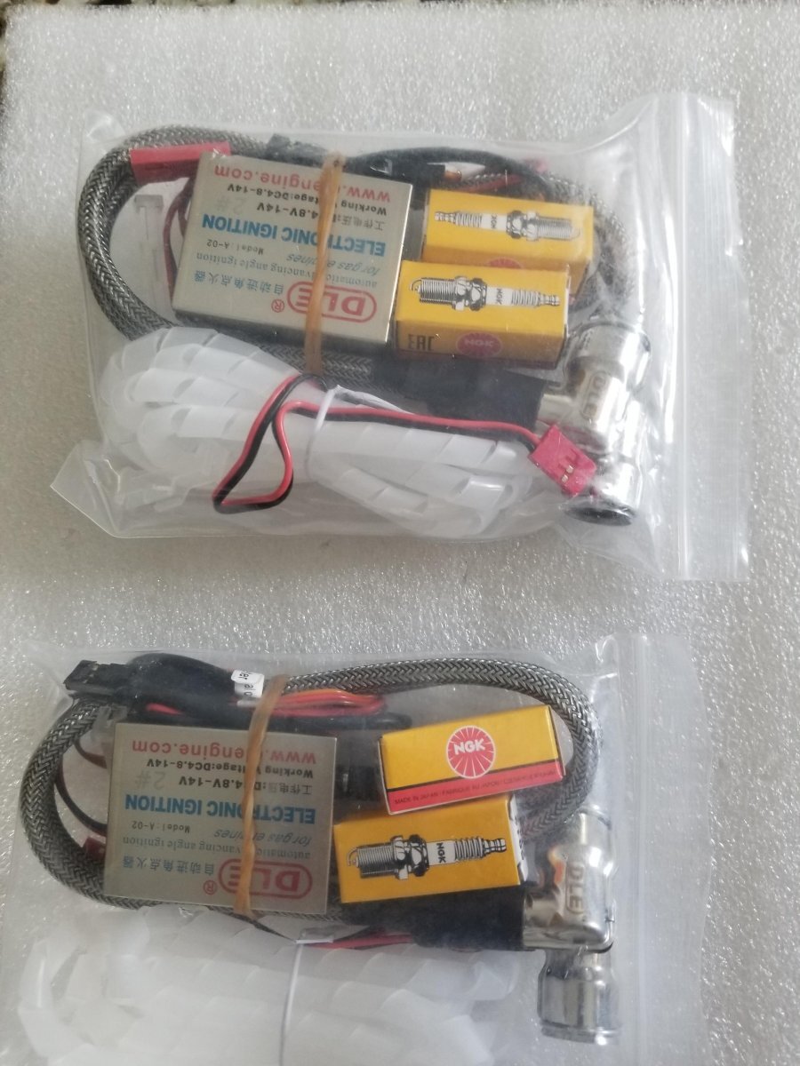 DLE-120 120cc 4-CYL Bensinmotor - 3