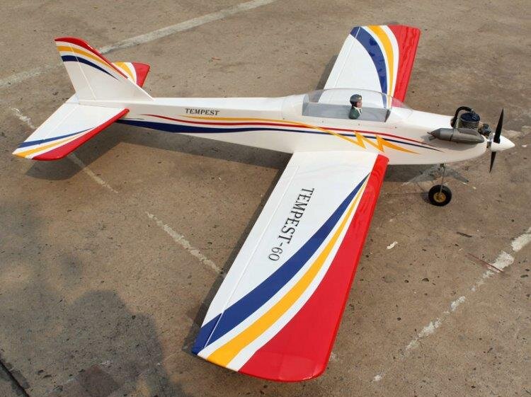 Seagull Tempest Trainer 2060mm - 15cc Gas/EP ARF - 7