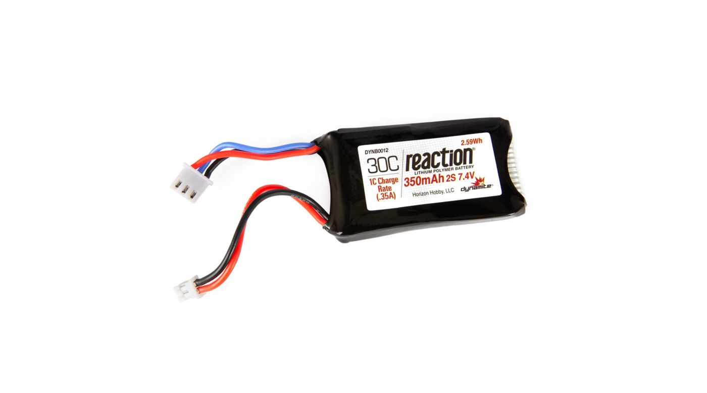 Battery 7.4v 350mAh 2s LiPo