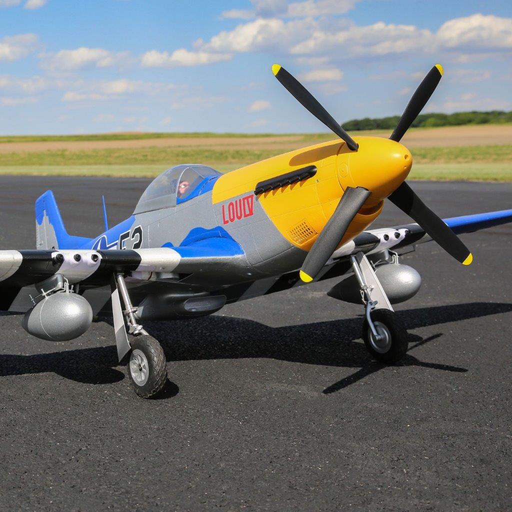 P-51D Mustang 1.5m PNP - 7