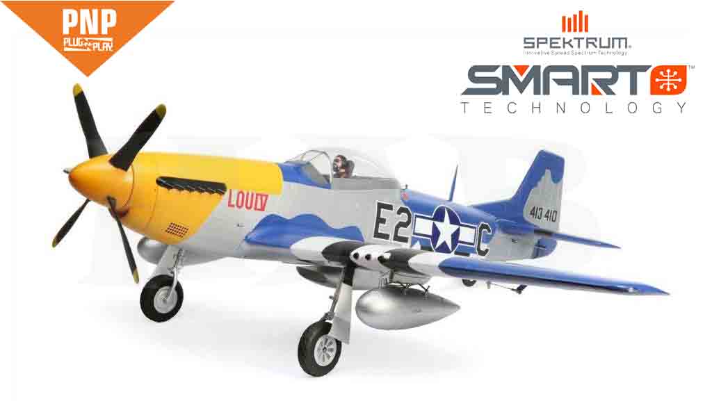 P-51D Mustang 1.5m PNP