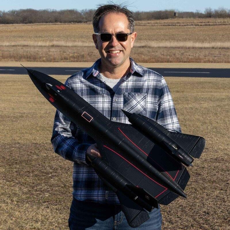 E-FLITE SR-71 Blackbird Twin 40mm EDF BNF Basic with AS3X and SAFE Select - 5