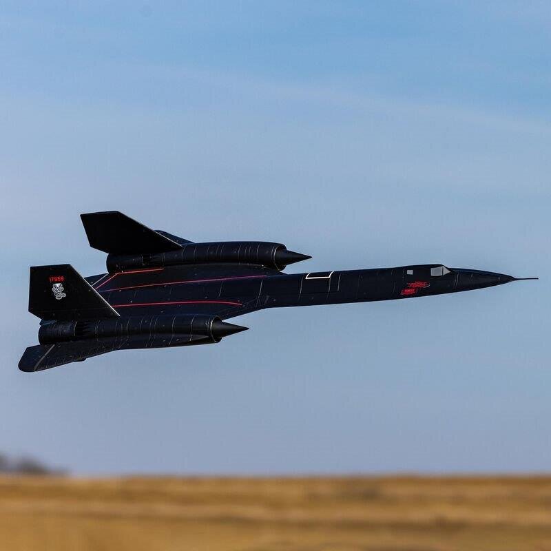 E-FLITE SR-71 Blackbird Twin 40mm EDF BNF Basic with AS3X and SAFE Select - 7