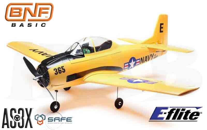 E-flite T-28 Trojan 1.1m BNF Basic