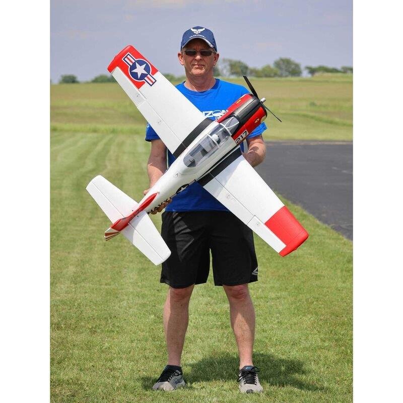 E-FLITE T-28 TROJAN 1.2M BNF BASIC with Smart AS3X 120CM - 14