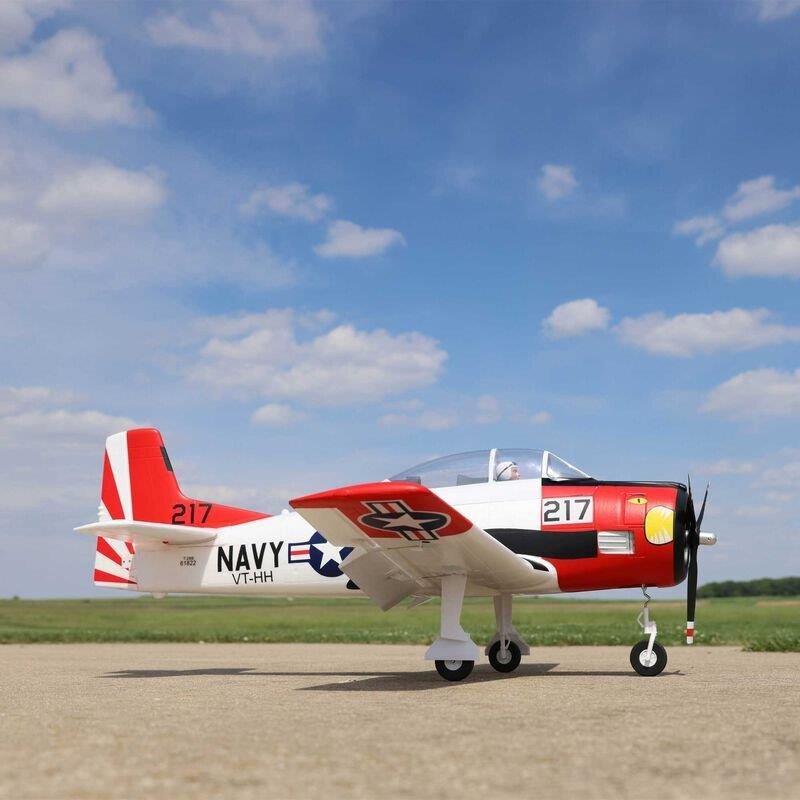 E-FLITE T-28 TROJAN 1.2M BNF BASIC with Smart AS3X 120CM - 19