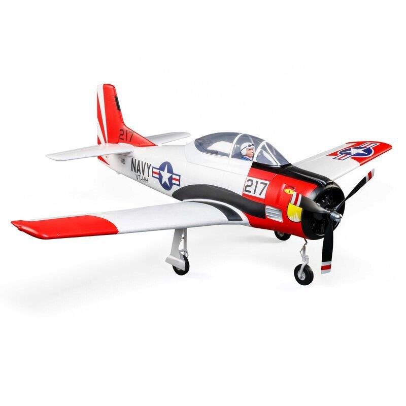 E-FLITE T-28 TROJAN 1.2M BNF BASIC with Smart AS3X 120CM - 4
