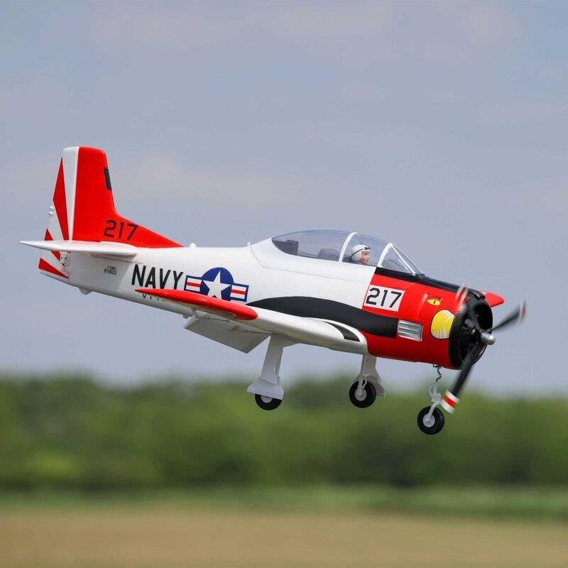 E-FLITE T-28 TROJAN 1.2M BNF BASIC with Smart AS3X 120CM - 15