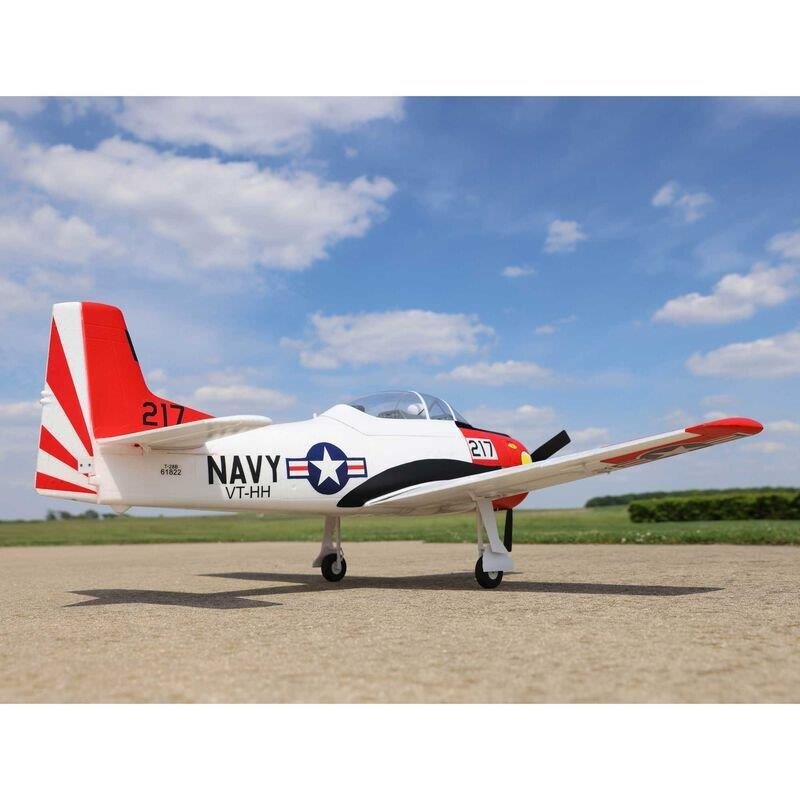 E-FLITE T-28 TROJAN 1.2M PNP BASIC with Smart 120CM - 3