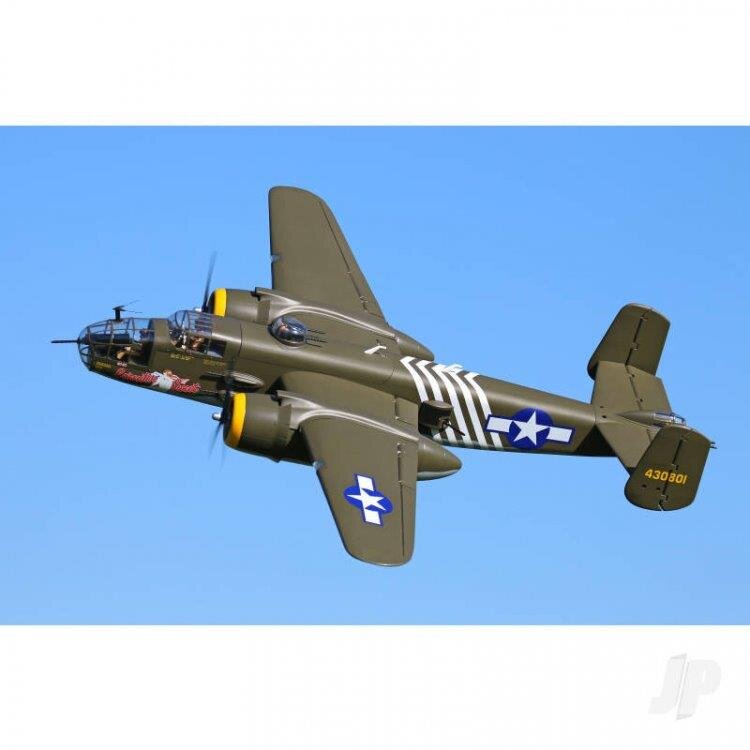 Seagull Mitchell B-25 20cc 2412mm med Infällbara Landställ ARF - 3